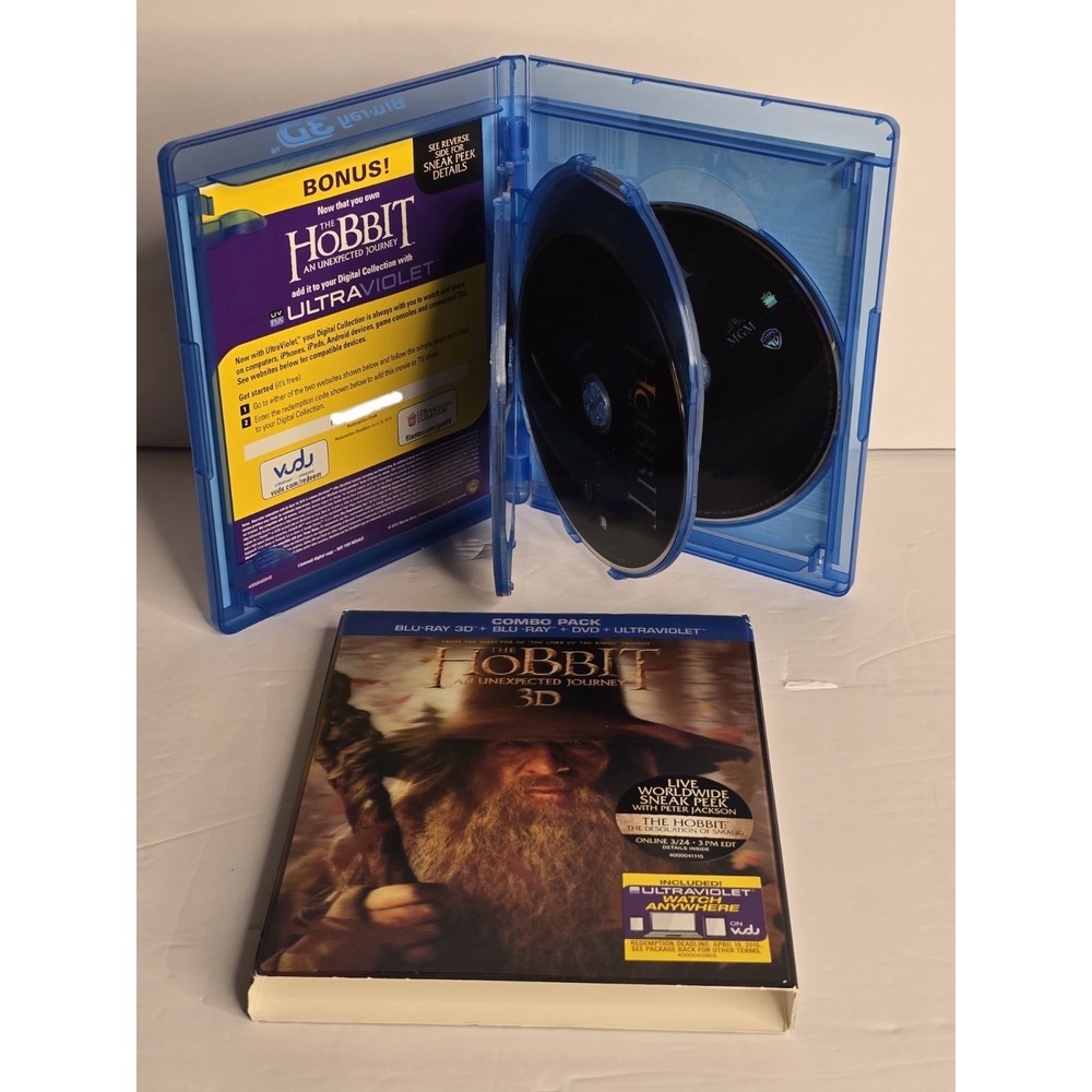 The Hobbit: An Unexpected Journey (Blu-ray 3D) - Picture 3 of 4